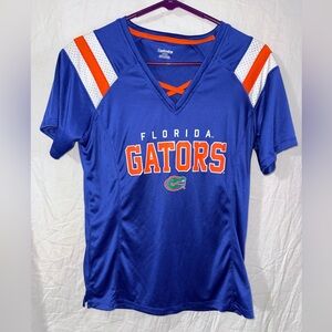 Champion Women's Blue and Orange Florida Gators Jersey